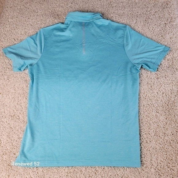 Slingo Wear Men's XL Blue Polo Shirt UPF 40 Moisture Wicking NEW - Picture 12 of 13